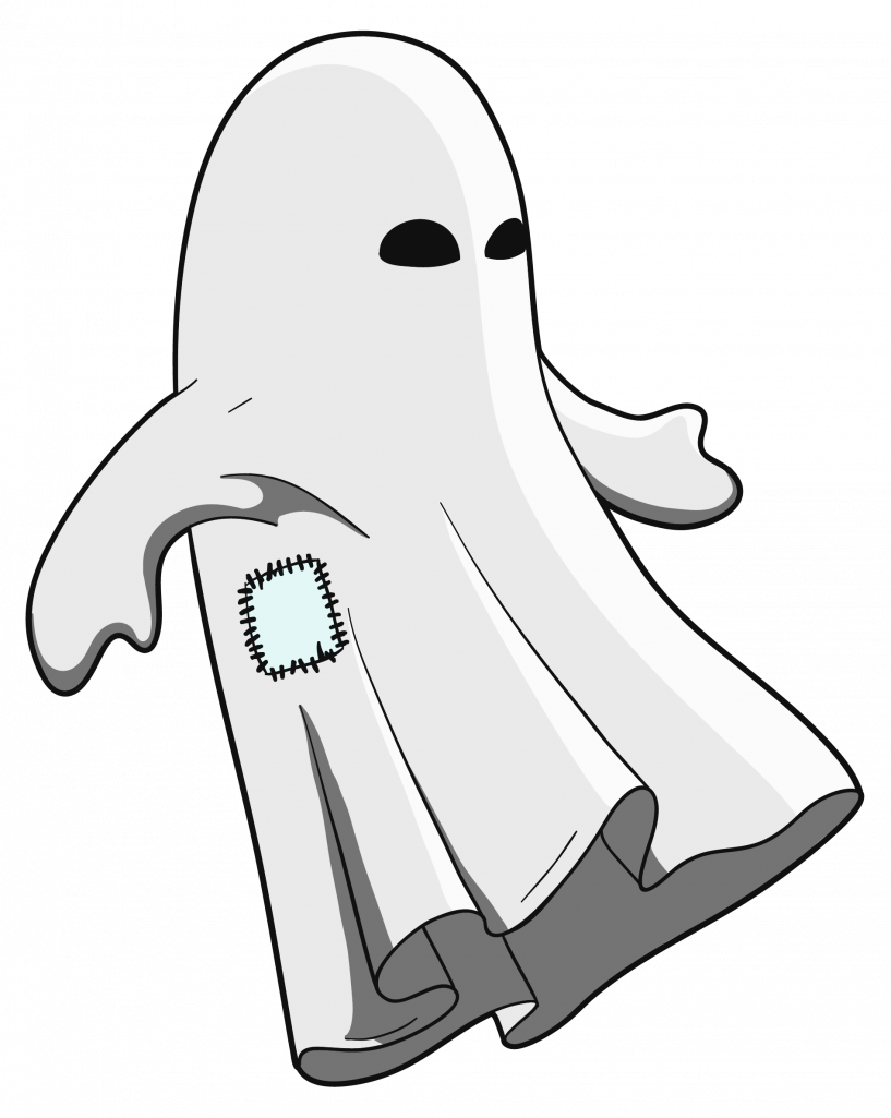 Halloween Ghost Clipart Png (817x1025), Png Download