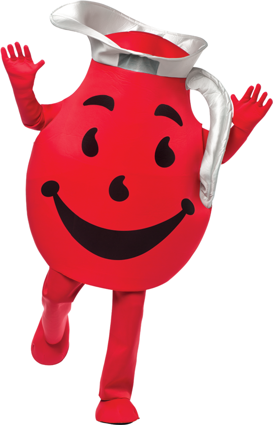Kool-aid Deluxe Adult - Costume (581x900), Png Download