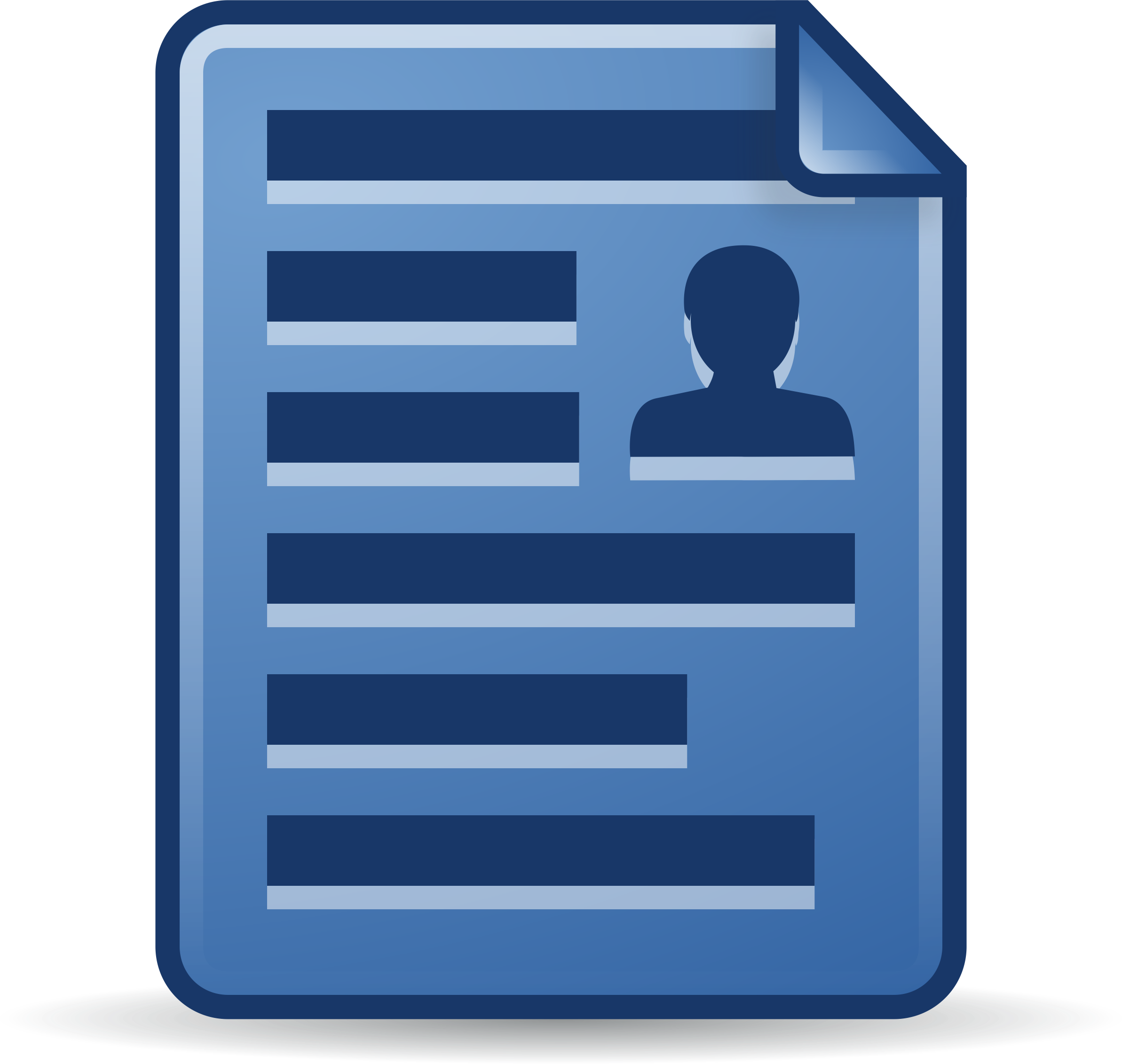 This Free Icons Png Design Of Contact Document (2386x2263), Png Download