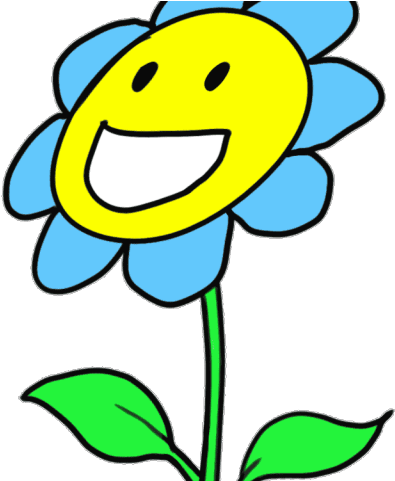 Grave Clipart Flower Drawing - Kids Flowers Cartoon (640x480), Png Download