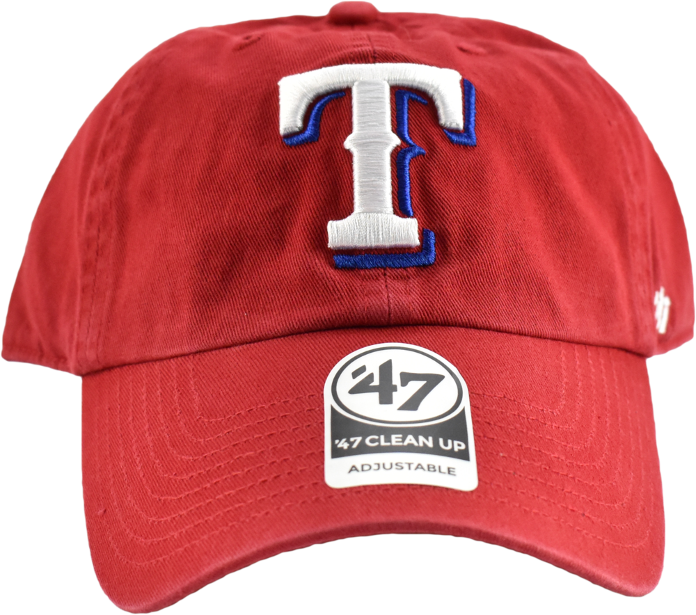 Texas Rangers Red '47 Mlb Dad Hat - Baseball Cap (1000x884), Png Download
