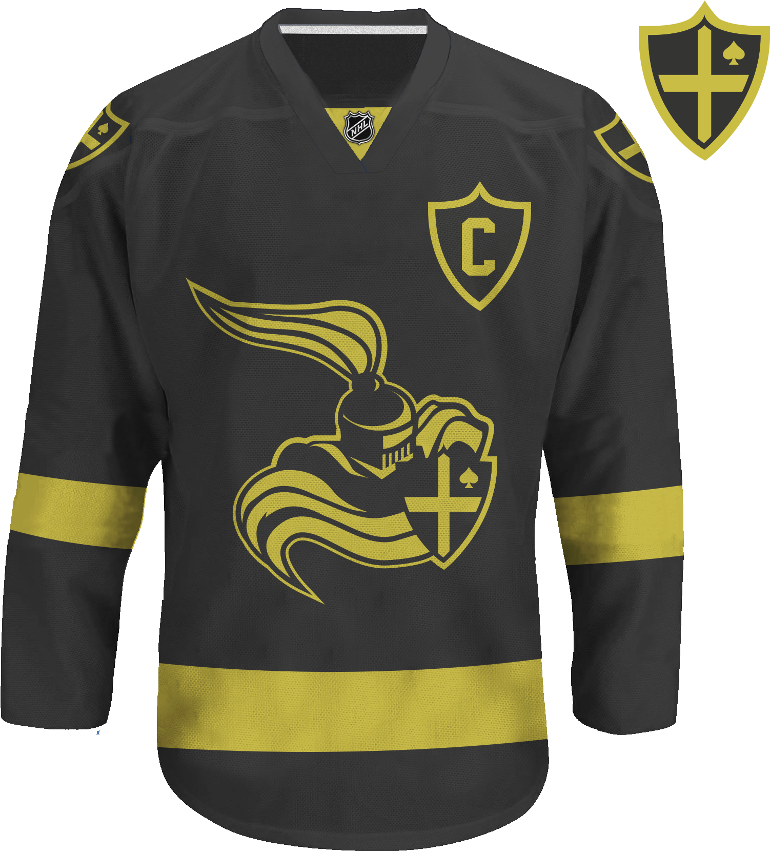 Black Knights Concepts Las Vegas - Sports Jersey (1800x1800), Png Download