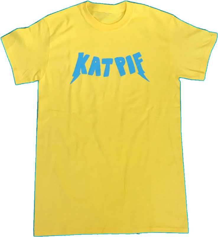 Image Of Katpif Yellow And Blue Storm Tee - Active Shirt (1733x1083), Png Download