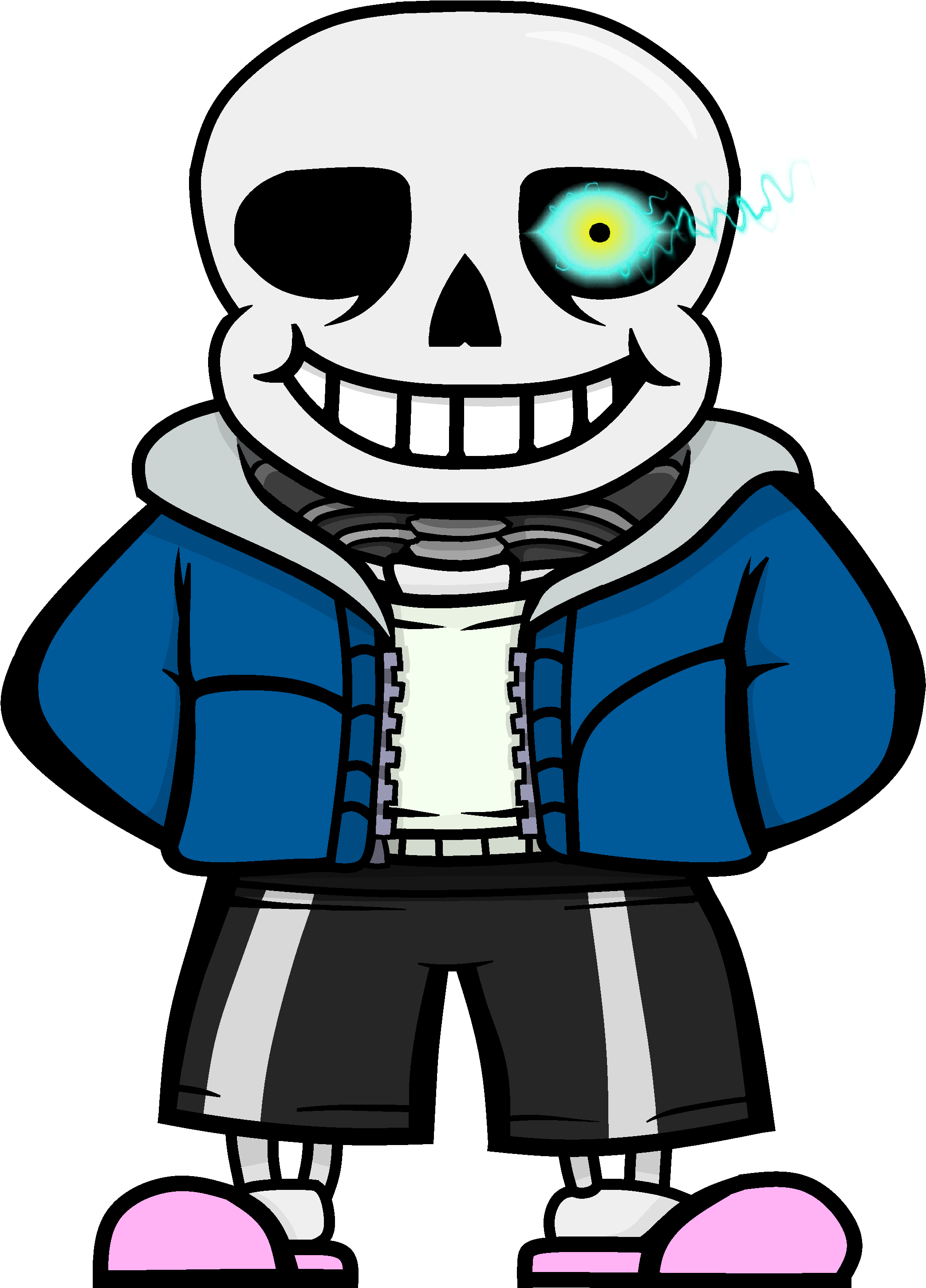 I Made An Hd Recreation Of Sans Because Why Not - Sans And Papyrus Png (2160x2920), Png Download