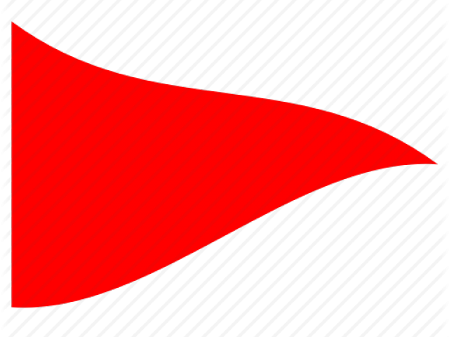 Triangle Clipart Red Triangle - Graphic Design (640x480), Png Download