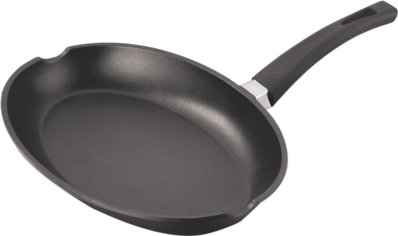Zest Plus Oval Fry Pan - Perbedaan Panci Dan Wajan (1000x667), Png Download