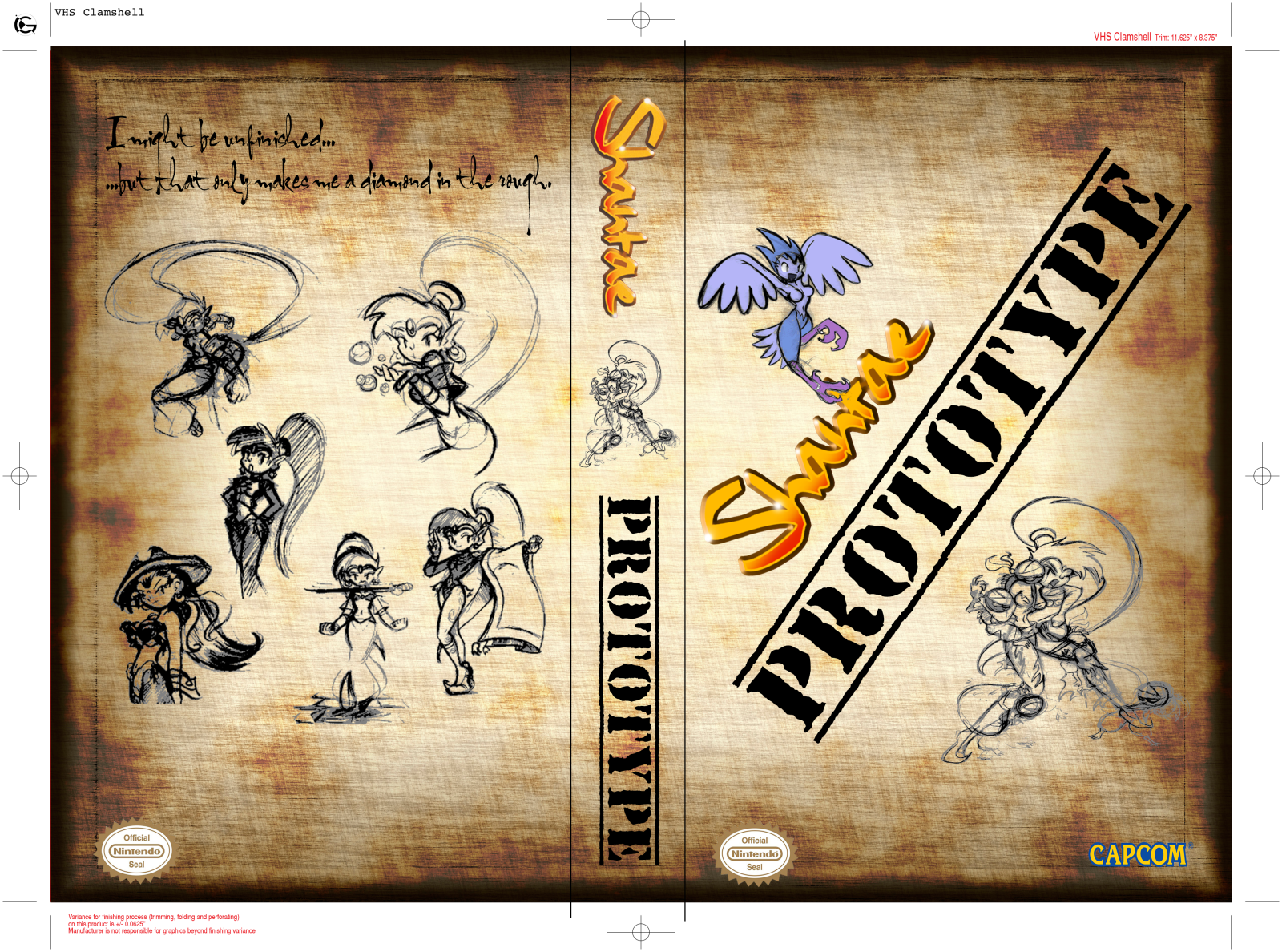 Shantae Gbc Prototype Dfna - Airfix (1600x1188), Png Download