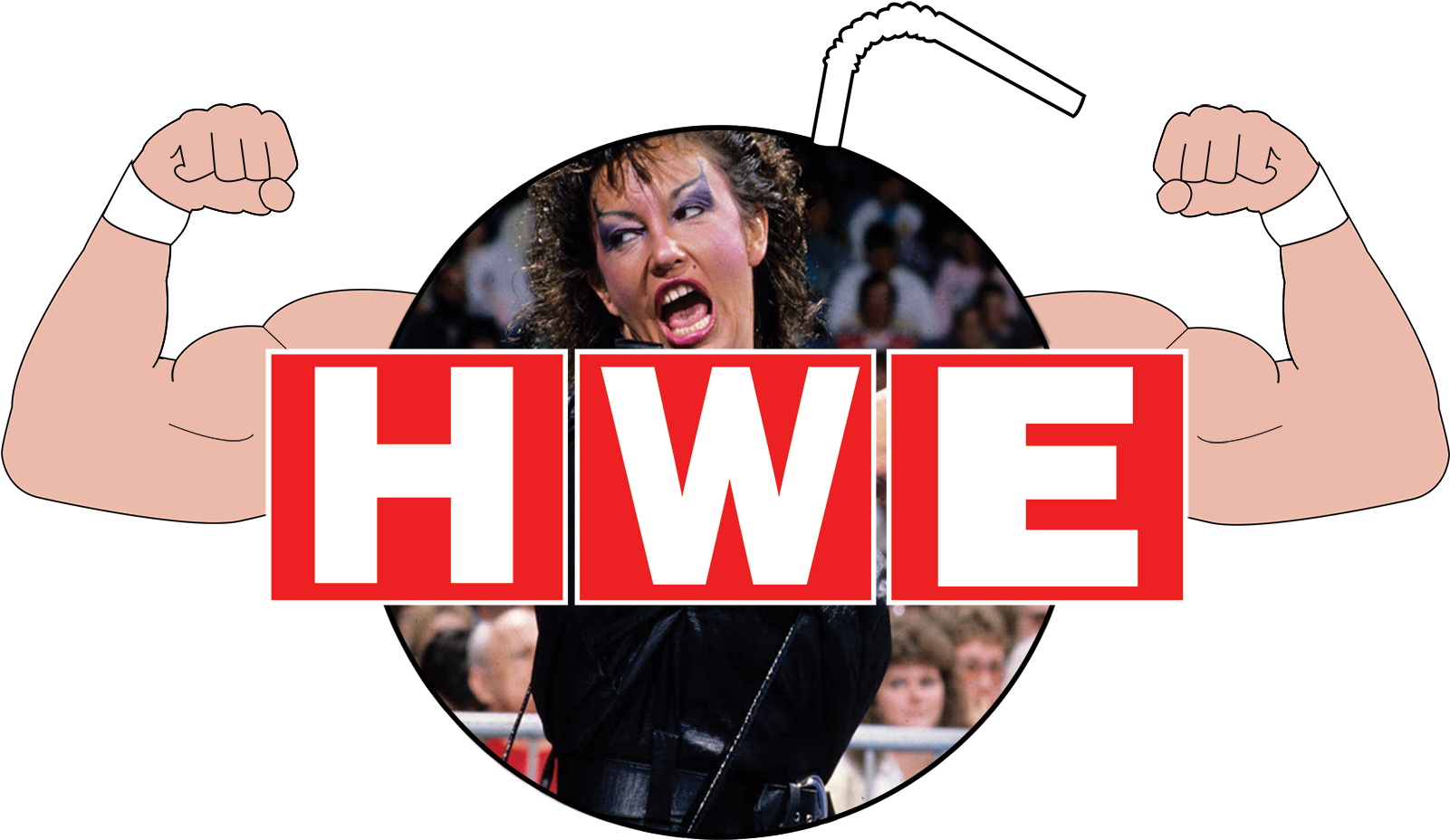How Sensational Sherri Explains Wrestling - Cartoon (1600x1081), Png Download