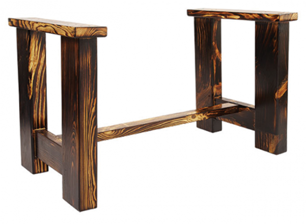 Pb Series Solid Wood Russian Pine Table Base - End Table (600x600), Png Download