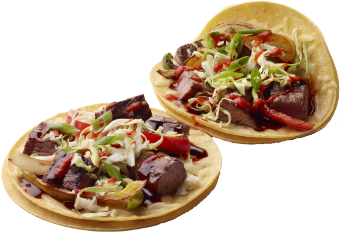 Mexican Food Franchise - Korean Taco (801x548), Png Download