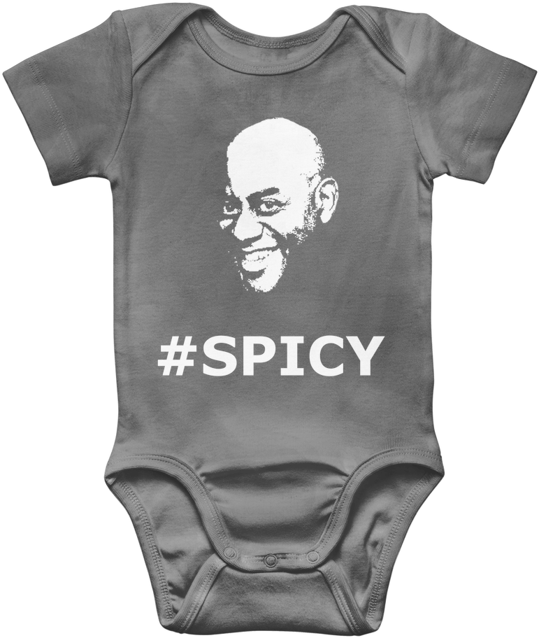 Ainsley Harriott Spicy ﻿classic Baby Onesie Bodysuit - Infant Bodysuit (1024x1024), Png Download