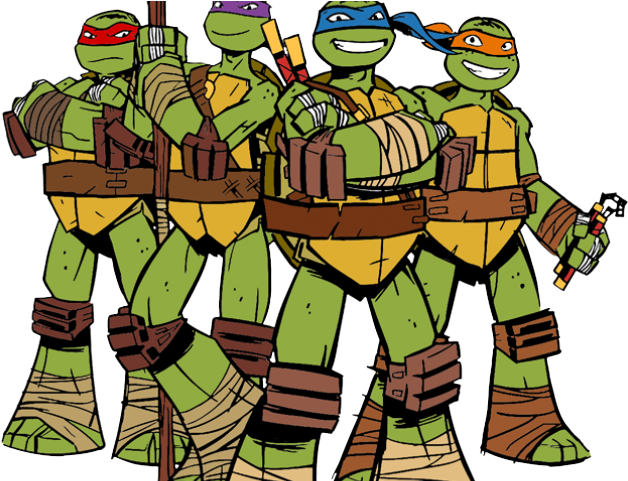 Ninja Turtles Clipart Clip Art - Las Tortugas Ninja Png (640x480), Png Download