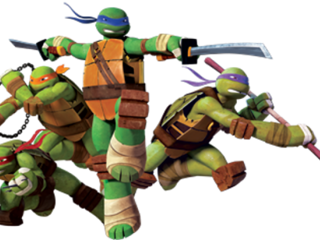 Ninja Turtles Clipart Transparent Background - Topo De Bolo Tartaruga Ninja (640x480), Png Download