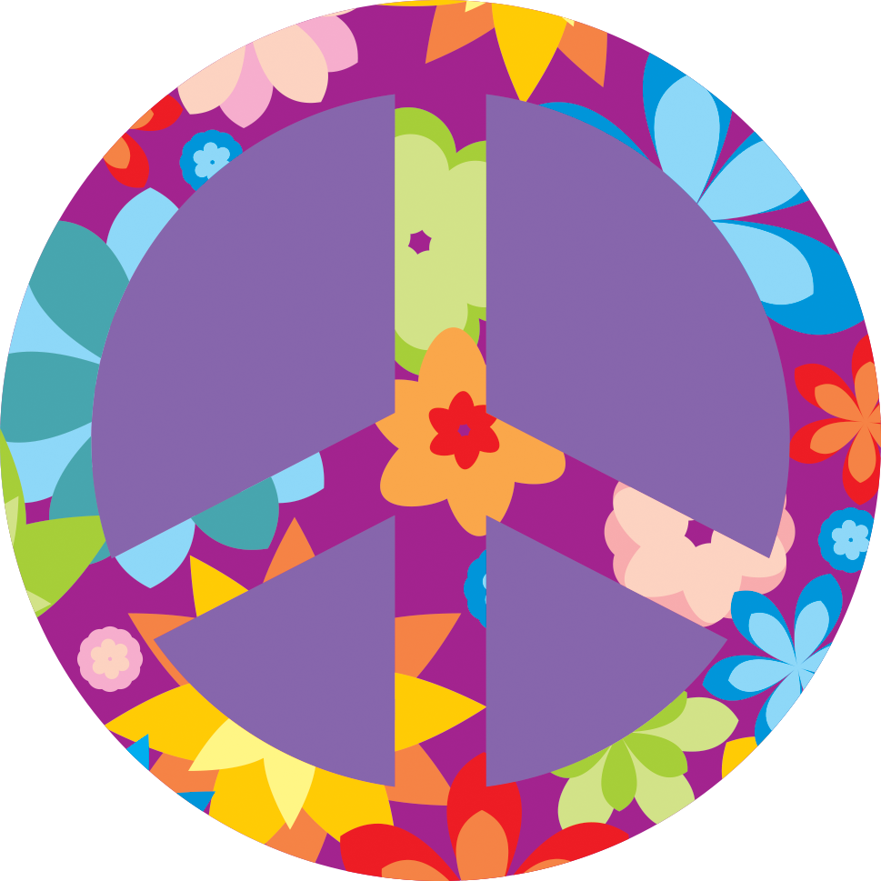 Original Nuckees Phone Grips - Fondo Peace And Love (969x969), Png Download