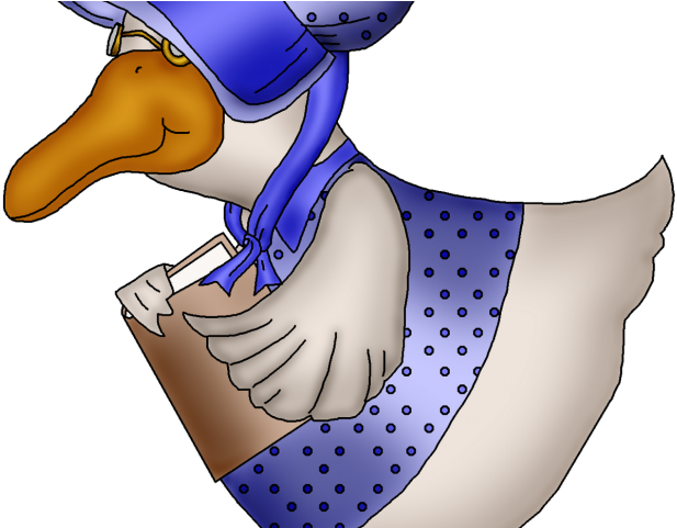 Original - Mother Goose Clipart (640x480), Png Download