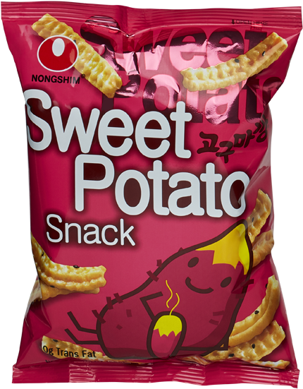 Korea - Nongshim Sweet Potato Snack (600x600), Png Download