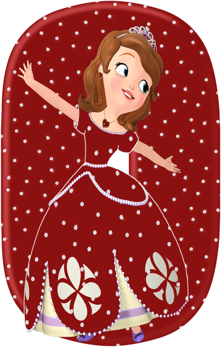 Blindada Por Deus Alfabeto Decorativo Princesa Sofia - Letras De Abecedario De La Princesita Sofia (751x1176), Png Download