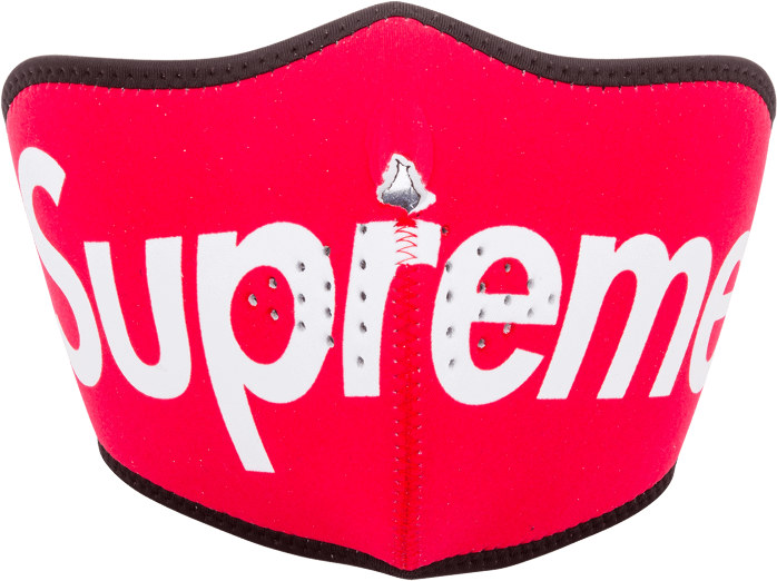 Supreme Neoprene Face Mask Photo - Supreme Face Mask Png (1000x600), Png Download