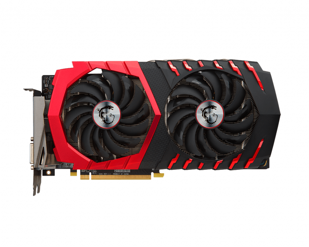 Gallery For Radeon Rx 470 Gaming 4g - Msi Radeon Rx 480 Gaming X (1024x820), Png Download