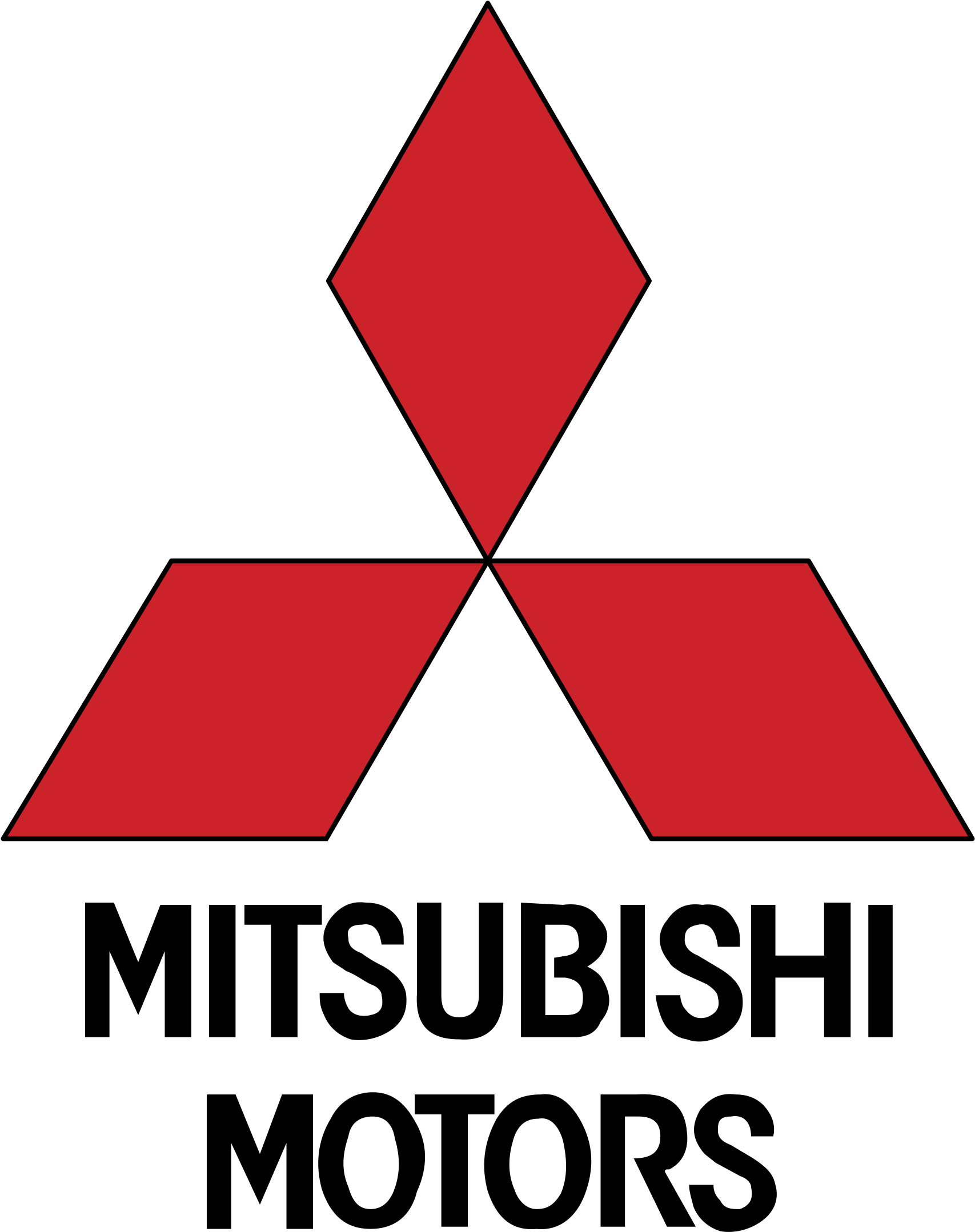 Mitsubishi Motors Logo Png Transparent - Mitsubishi Motor Logo .png (2400x2400), Png Download