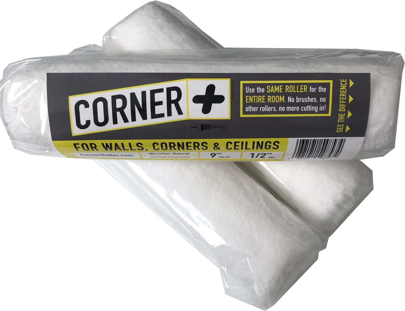 Corner Paint Roller - Chemical Compound (1821x1366), Png Download