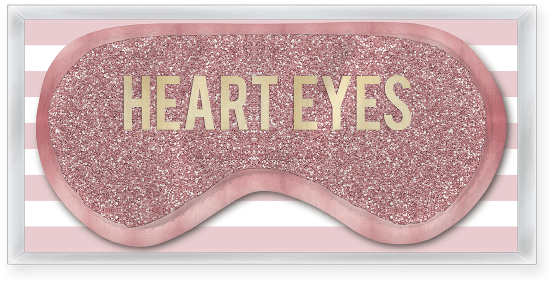 Heart Eyes Eye Mask - Greeting Card (1200x1200), Png Download