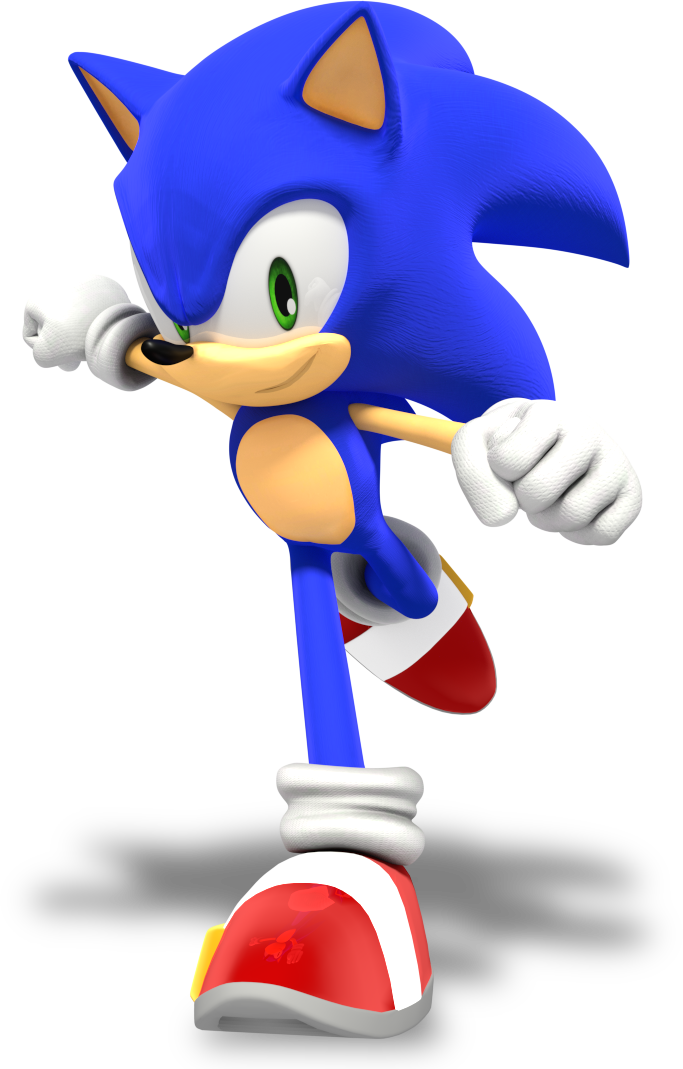 Sonic The Hedgehog By Jogita6 - Cartoon (683x1069), Png Download