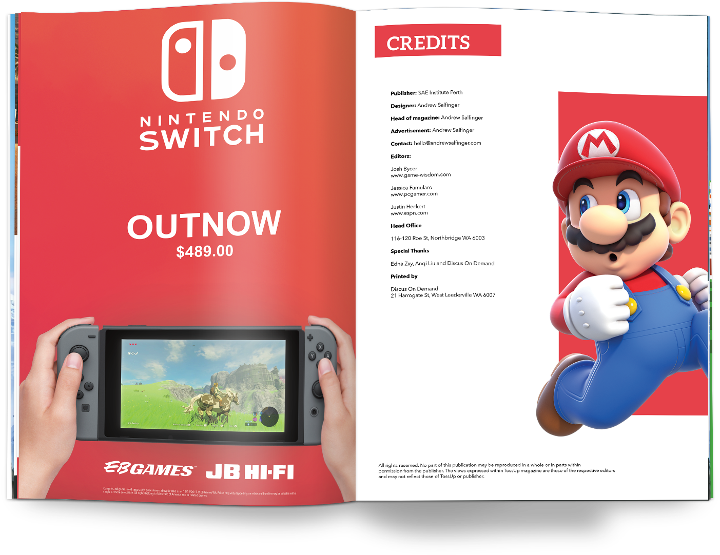 Mario (1920x1172), Png Download
