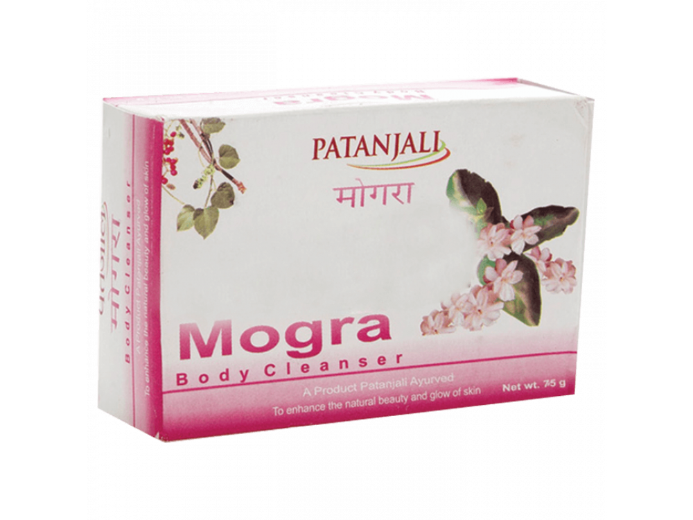 First Slide - Patanjali Mogra Body Cleanser 75 G (1000x750), Png Download