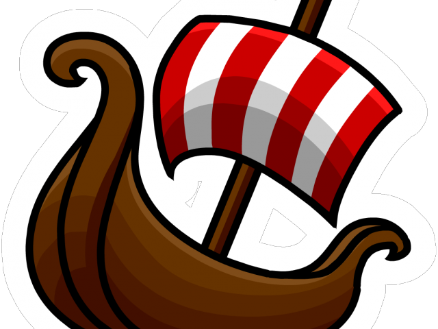 Viking Ship Clipart Viking Longboat - Viking Ship Clipart (640x480), Png Download
