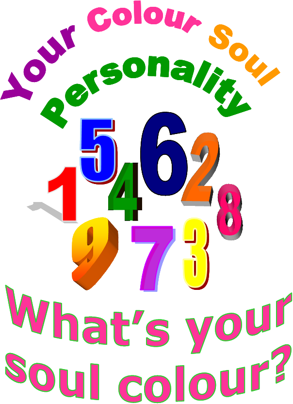 Color Numerology (604x832), Png Download