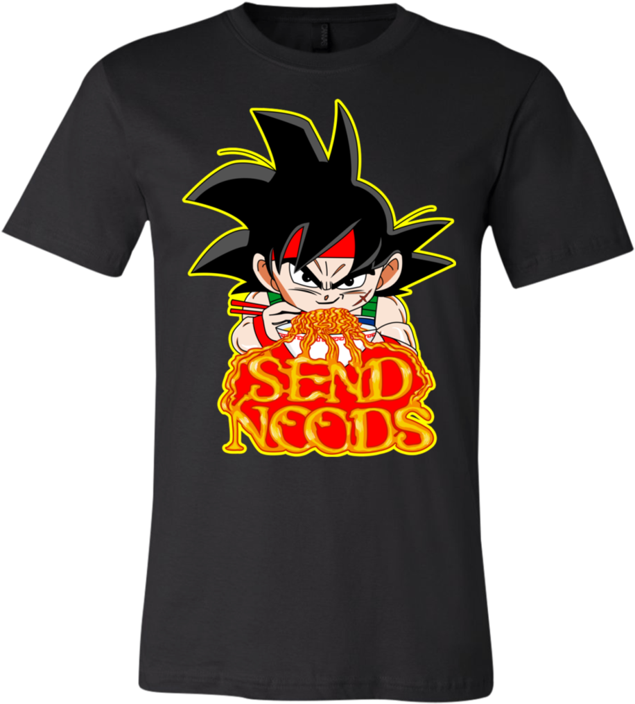 Bardock Send Noods Bella Unisex Tee - Faith T Shirt Cross (1024x1024), Png Download