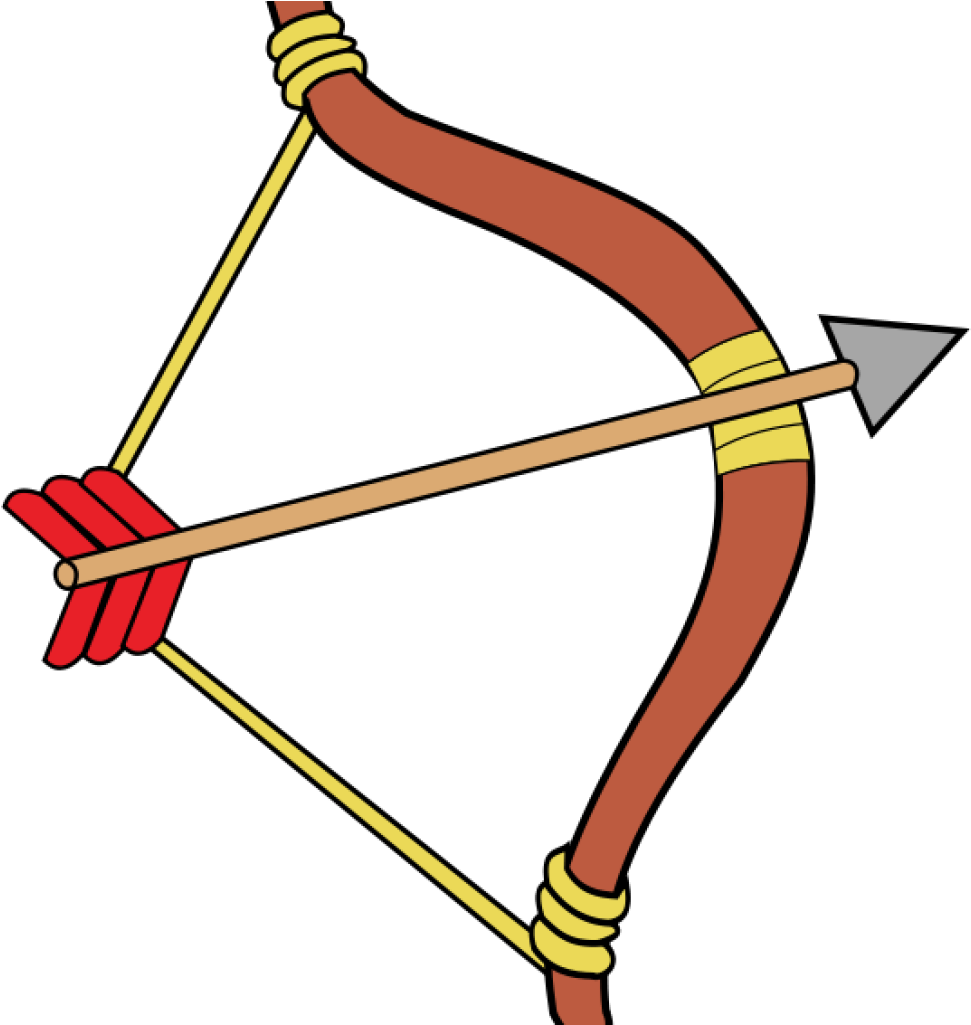 Bow And Arrow Clipart Free Clipart Bow And Arrow Sammo241 - Transparent Bow And Arrow (1024x1024), Png Download
