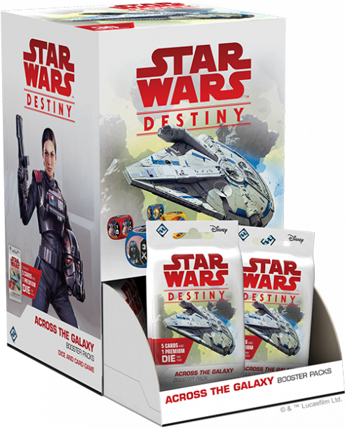 Across The Galaxy Booster Display - Star Wars Destiny Booster Box (610x610), Png Download