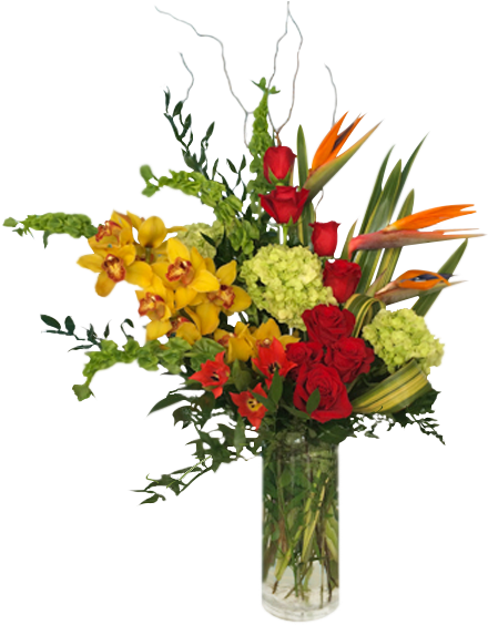 Tropical Paradise - Bouquet (600x600), Png Download