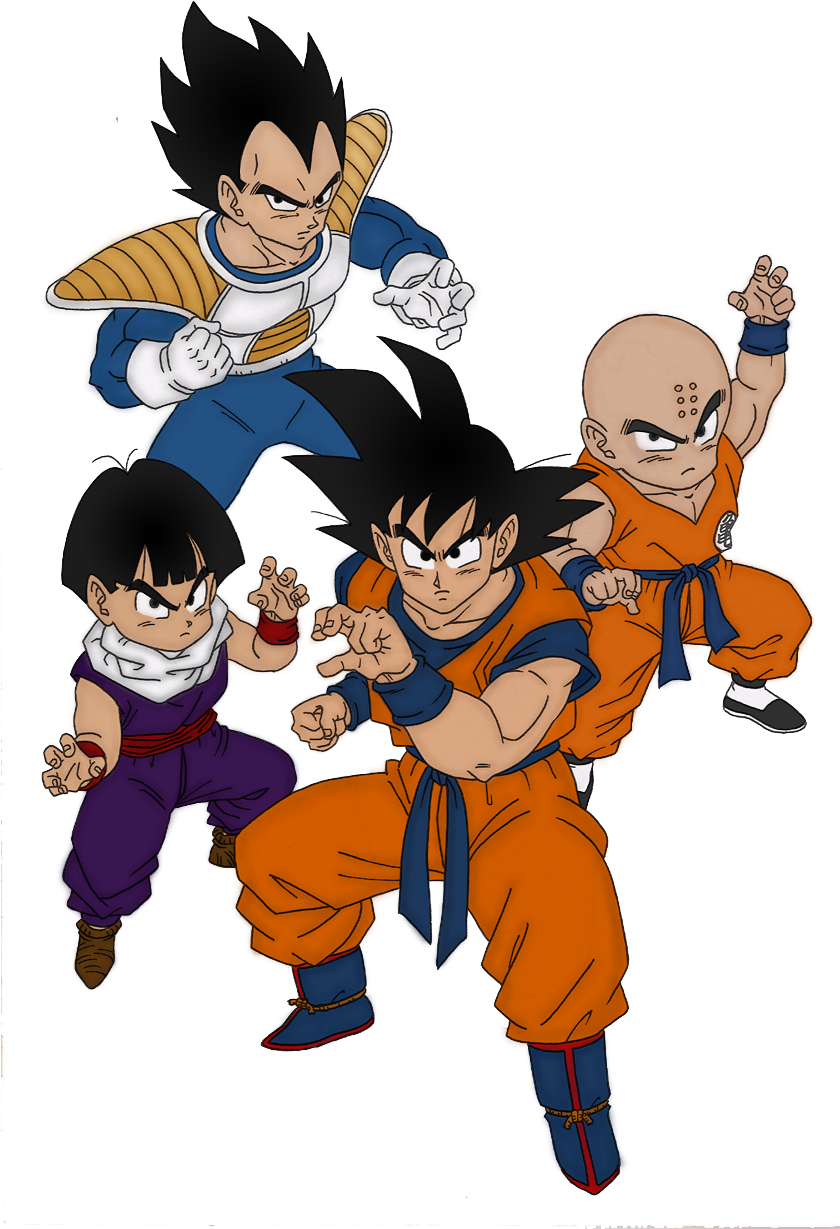 Essay On Dragon Ball Z - Cartoon (839x1261), Png Download