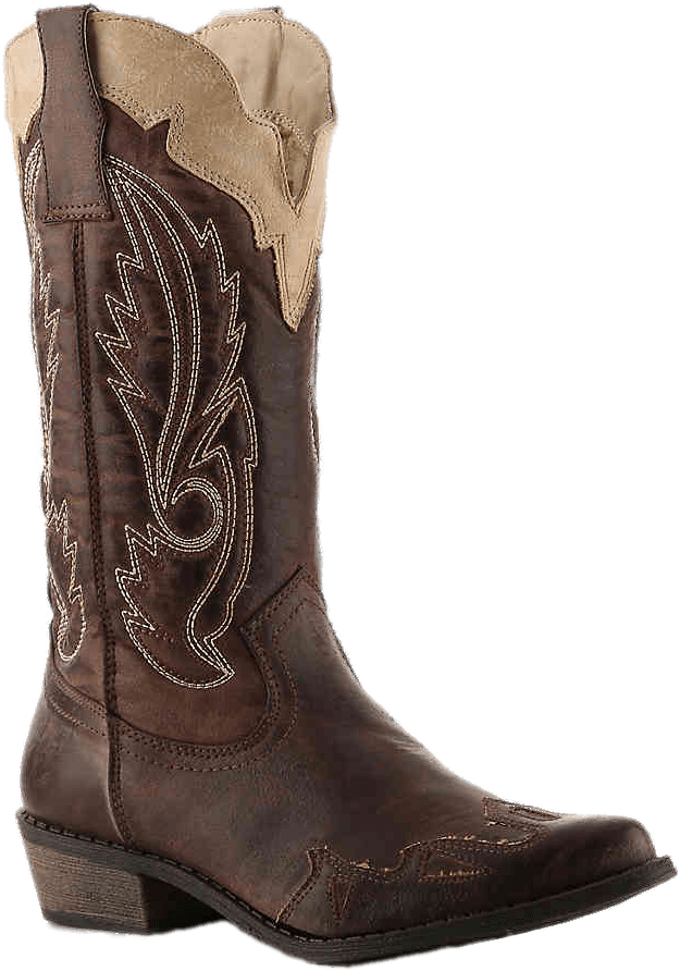 Brown Embroidered Women's Cowboy Boot - King Ranch Lucchese (1280x960), Png Download