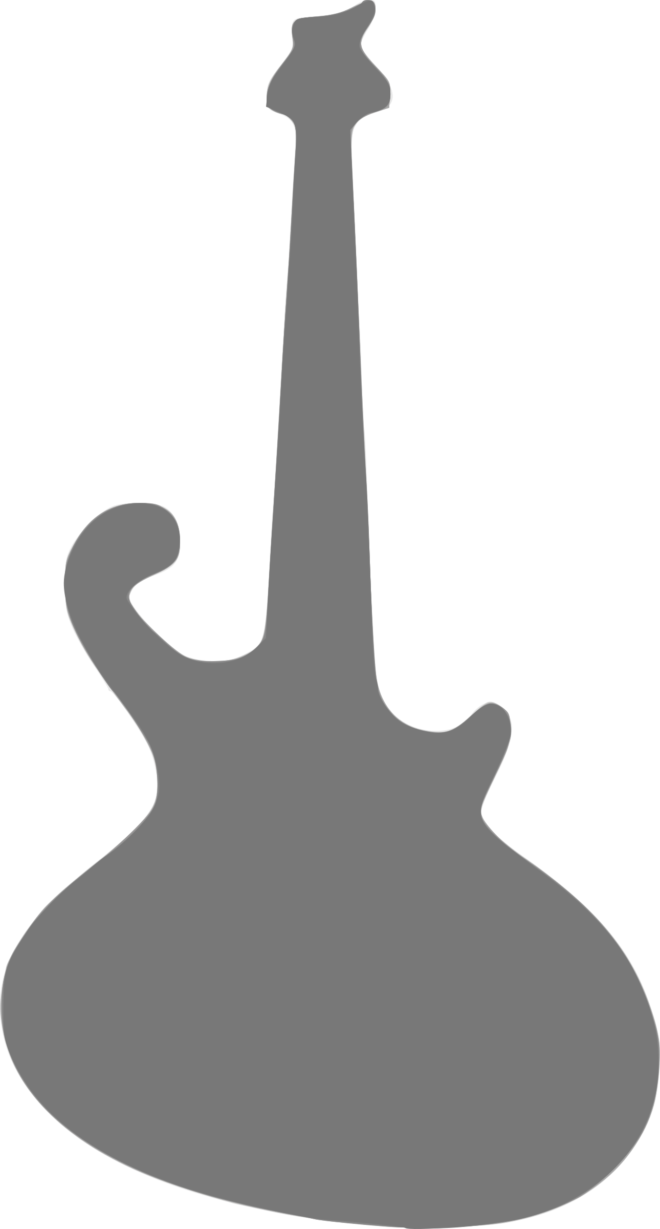 This Free Icons Png Design Of Silhouette Musique 04 (1290x2400), Png Download