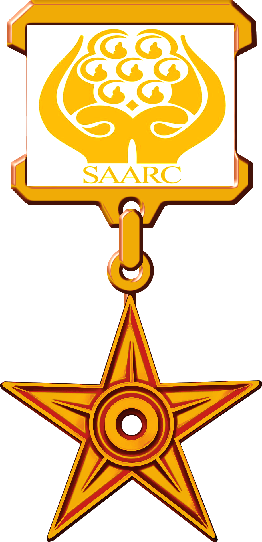 Barn Star For Saarc - Barnstar (918x1900), Png Download
