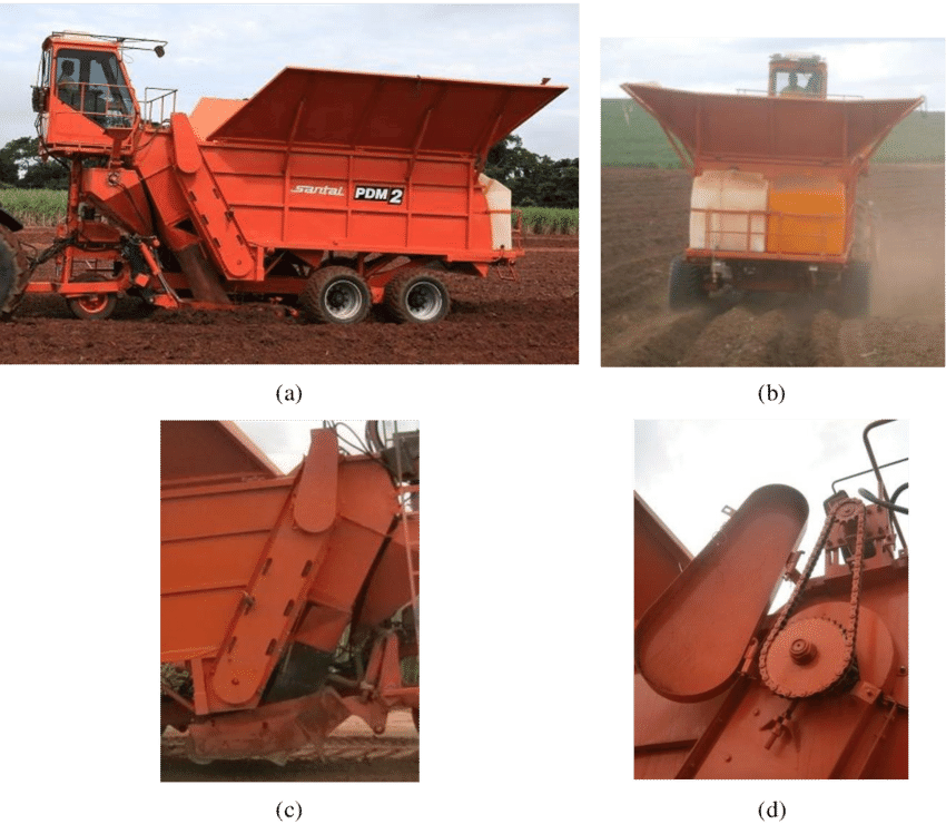 Sugarcane Billet Planter - Plywood (850x740), Png Download