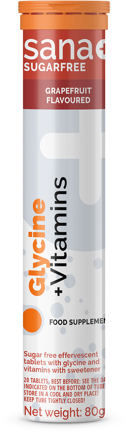 Sugarfree Glycine Vitamins Grapefruit - Lip Care (1249x1665), Png Download