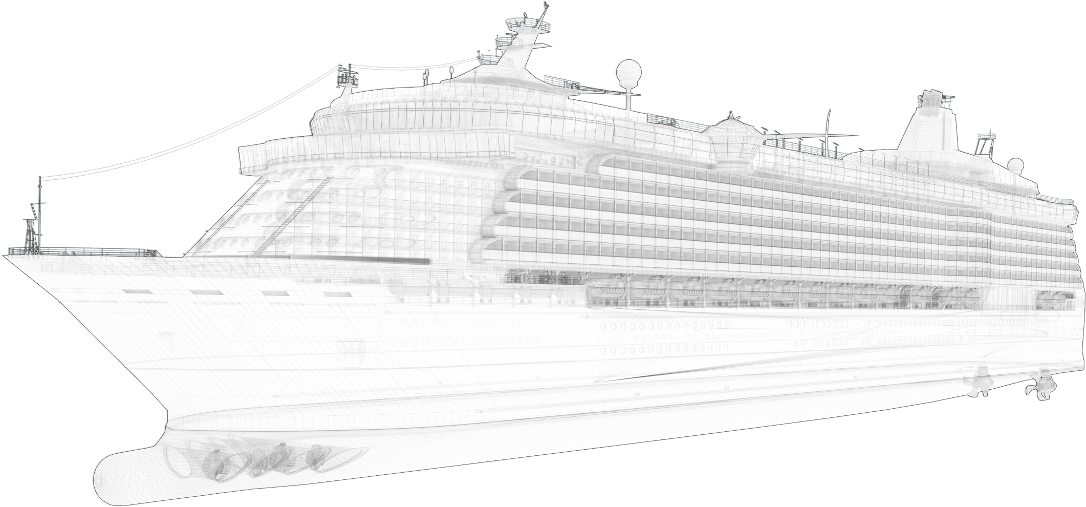 Explore Cruise Ship Galley - Cruiseferry (3200x3200), Png Download