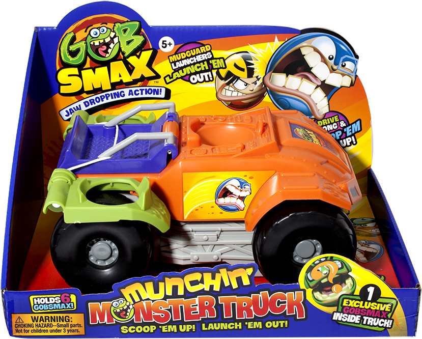 Monster Truck - Gobsmax Monster Truck (886x735), Png Download