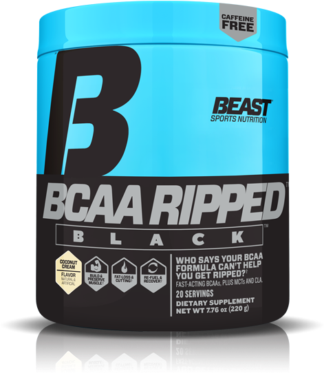Bcaa Ripped Beast (600x600), Png Download