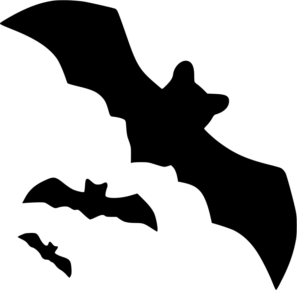 Png File Svg - Little Brown Myotis (981x956), Png Download