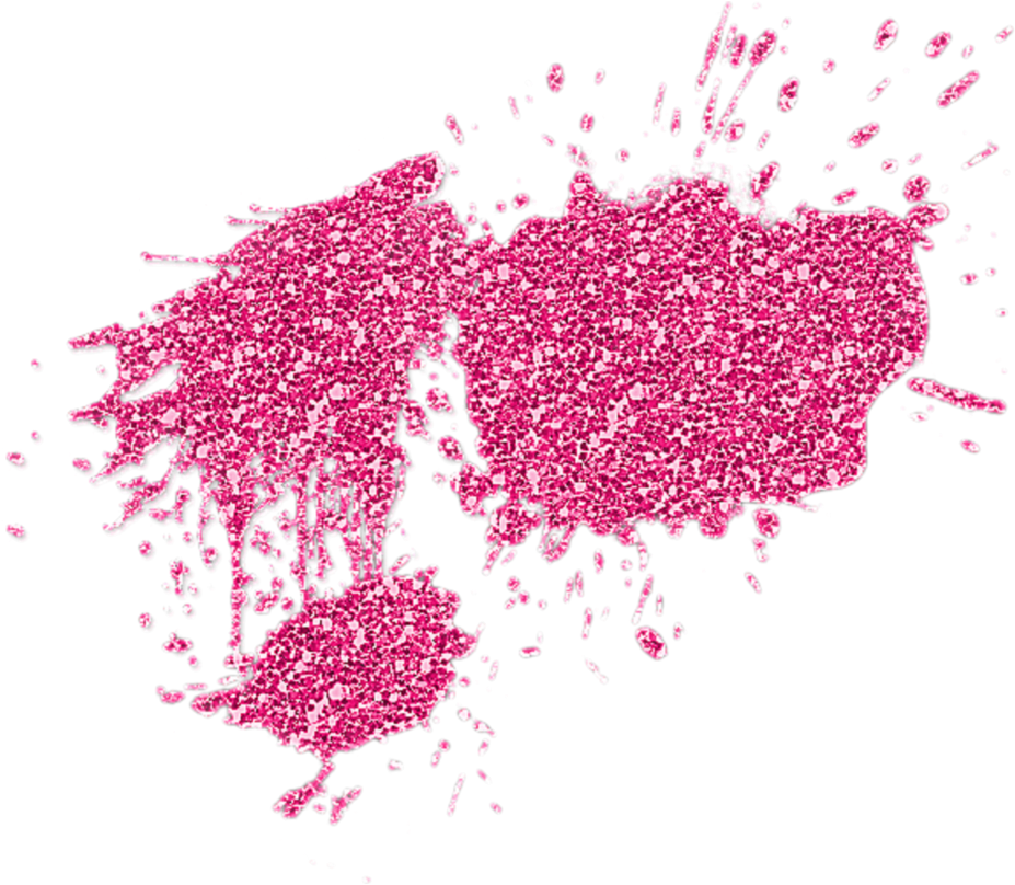 #mq #pink #glitter #splash #diamond - Brush Strokes Glitter Png (1024x1024), Png Download