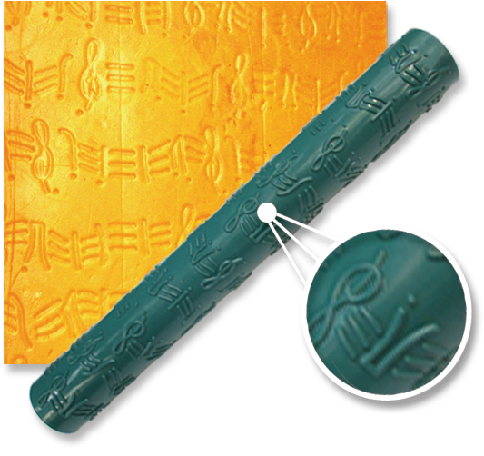 Rodillo Plastico Notas Musicales Código - Rodillo Notas Musicales (600x600), Png Download