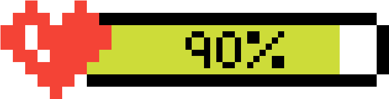 Health Bar - Sign (1200x1200), Png Download