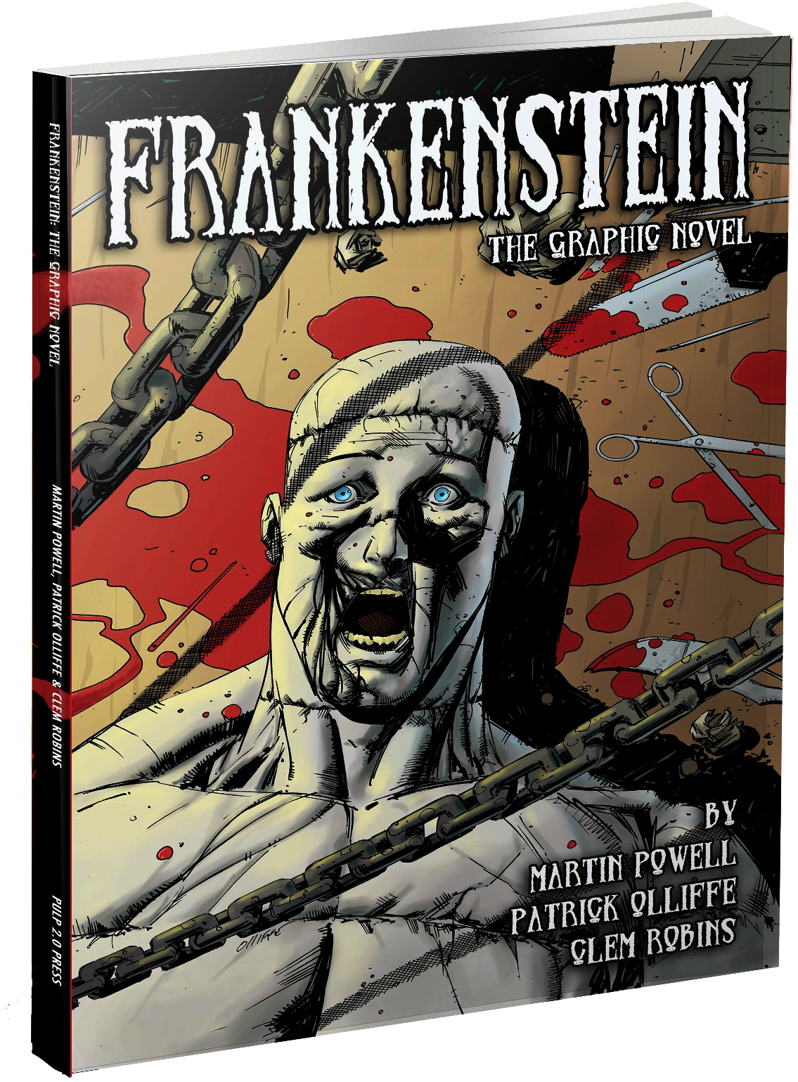 Frankenstein Graphic Novel (1195x1592), Png Download