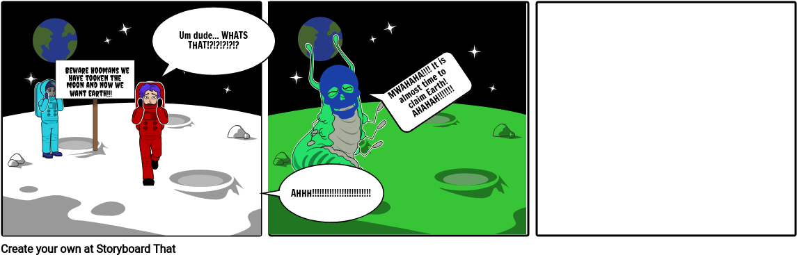 Invasions Of The Aliens - Cartoon (1165x386), Png Download